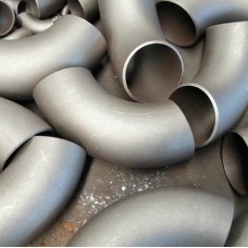 Отвод крутоизогнутый нержавеющий бесшовный приварной 15Х5М 45° DN 15 21,3х4 мм ГОСТ 17375-2001 тип 3D исп. 1