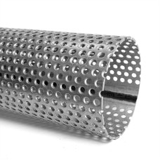 Труба нержавеющая перфорированная AISI 409 8х1,2 мм ГОСТ 11068-81